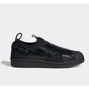 superstar slip on black